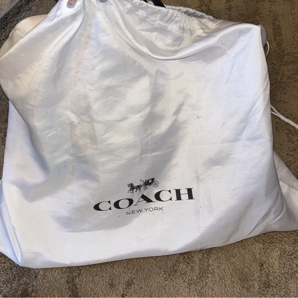 Coach White Dust Bag - Picture 4 of 4